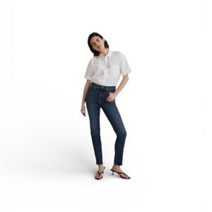 MADEWELL Mid-Rise Stovepipe Jeans